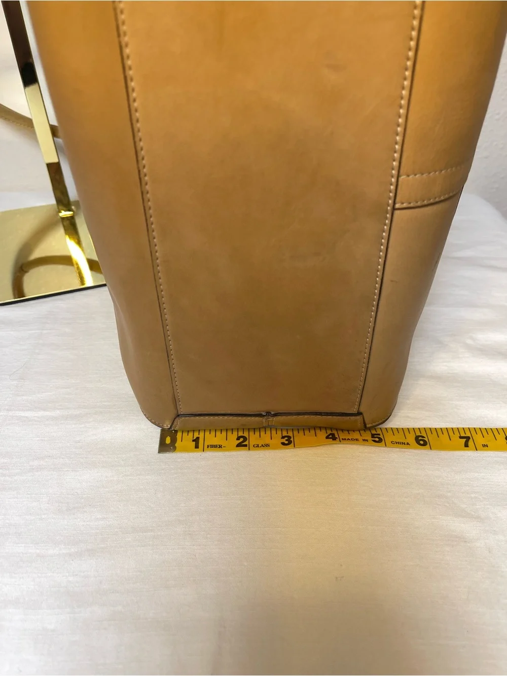COACH Bleecker Legacy Tote in Tan - Picture 13 of 15